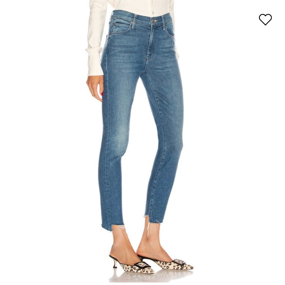 MOTHER The Stunner Two-Step Fray in Runaway Train- Size 25
